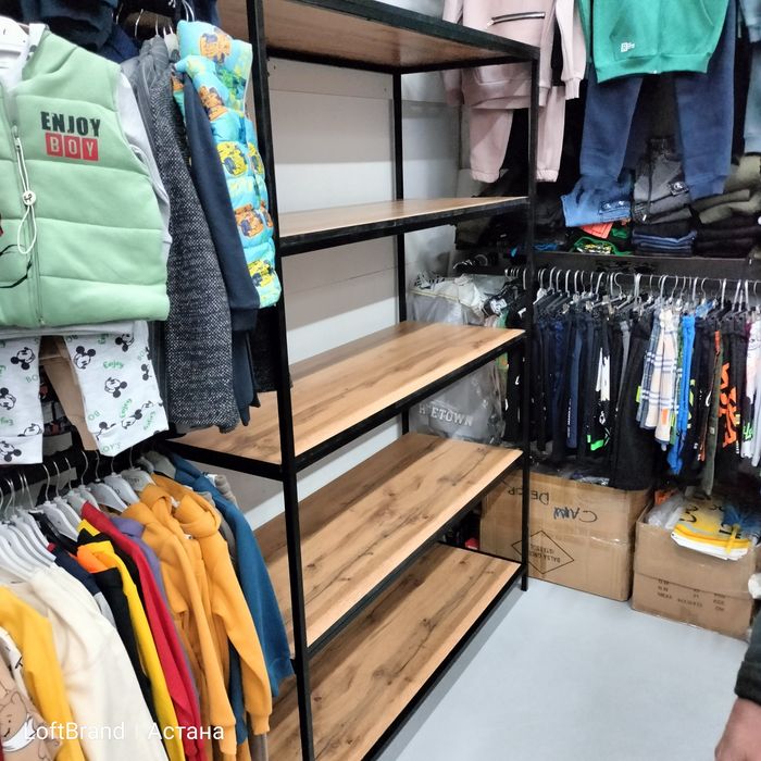 Изготовление стеллажей. Лофт мебель.