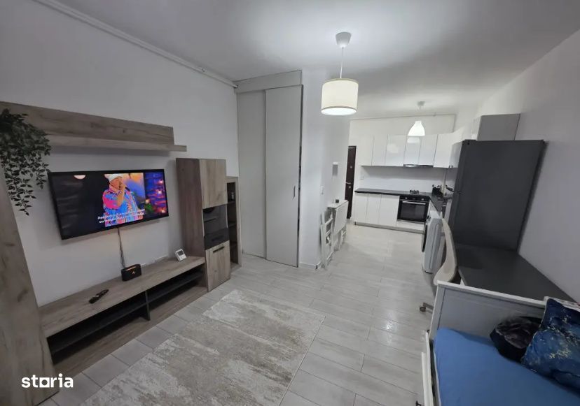 Garsoniera de Inchiriat | Drumul Taberei | 9' Metrou | Paza | Bloc NOU