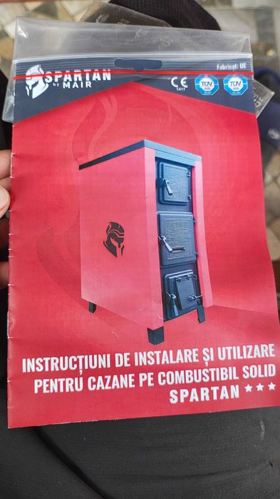 Cazan combustibil solid Spartan 35 kW