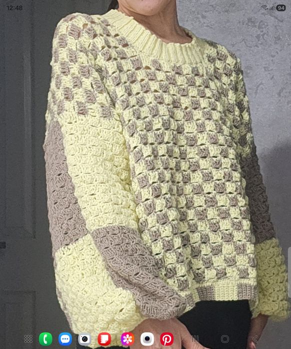 Джемпер женский стиль оверсайз