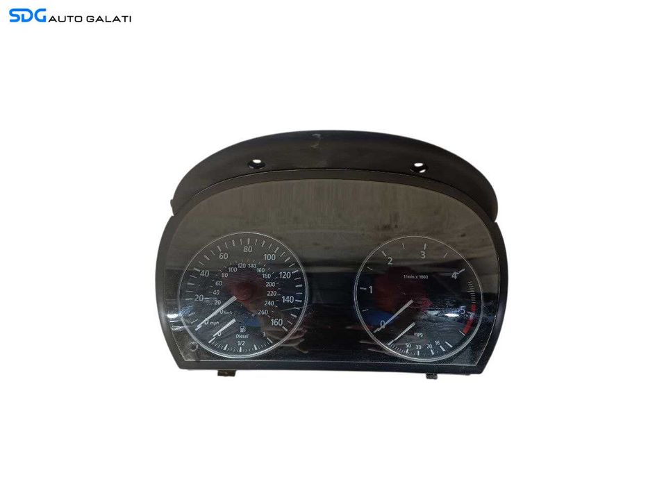 Ceas Ceasuri Cluster Instrumente Bord BMW Seria 3 E90 E91 2004 - 2010 Cod 9110206 911020605 1025380 102538051 [LS0253]