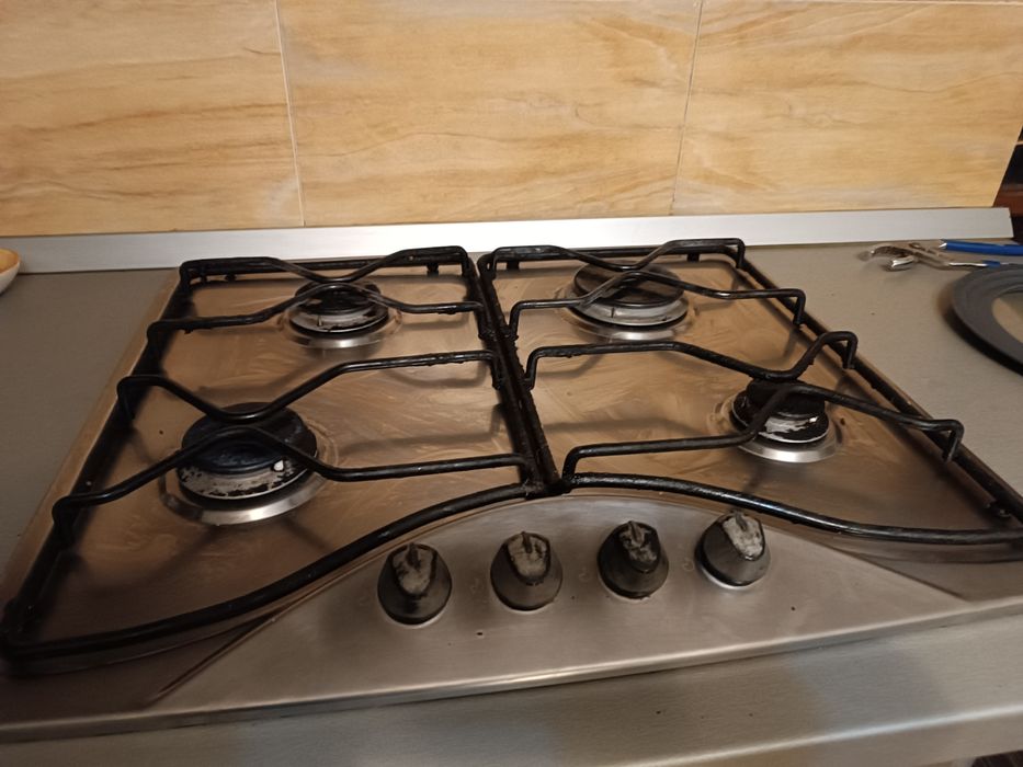 Set cuptor electric și plita gaz Whirlpool