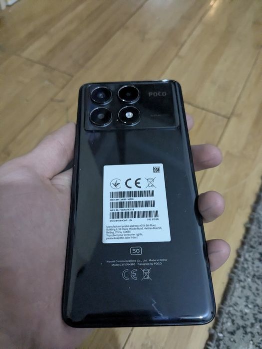 Смартфон Poco X6 Pro 12 ГБ/512 ГБ черный