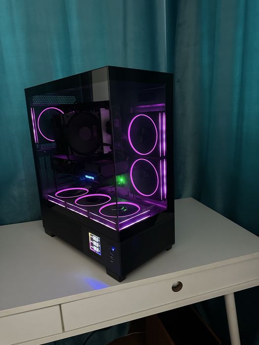 Calculator Gaming Cu Garantie AMD Ryzen 5 7600X 16GB Ram DDR5 6400MHz RX 7600XT 16GB SSD 500GB