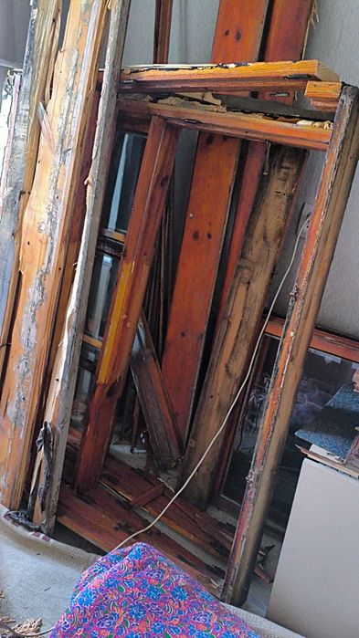 Отдается даром б.у.окна.рама