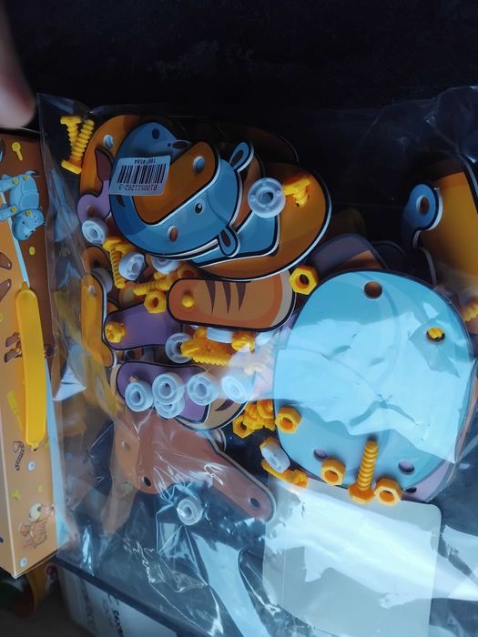 3D Пъзел, С отвертка, Животни