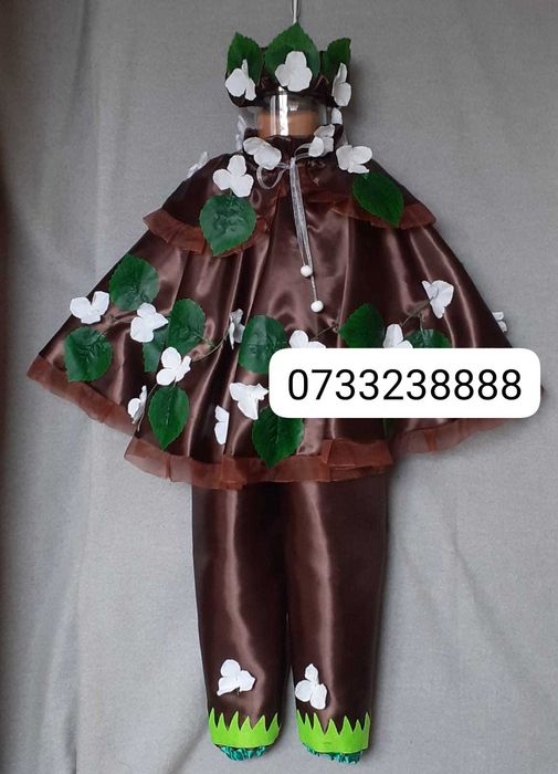 Costum  Costum Copac cu frunze si flori pentru copii