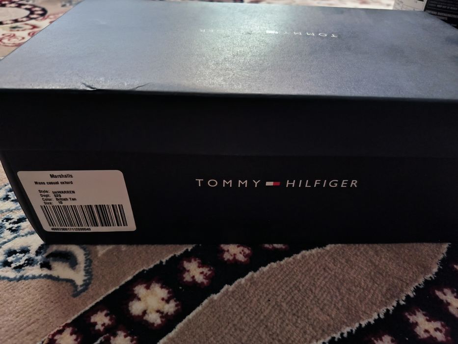 Tommy HILFIGER окфорды мужские оригинал 100%