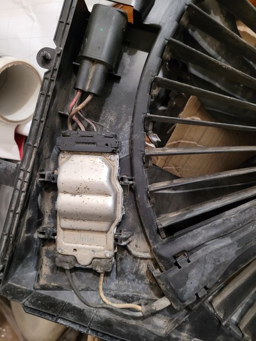 Вентилятор охлаждения радиатора мерседес 212