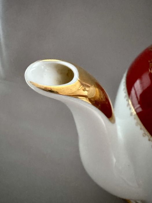 Порцеланова Кана за кафе и латиера