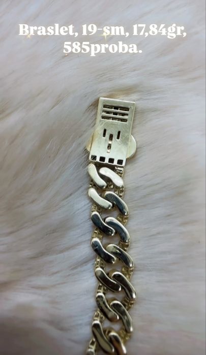 Elegantniy braslet 17,84gr 19-sm, 585proba.