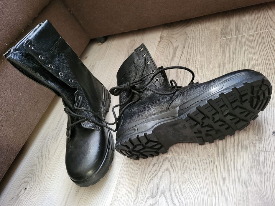 Берцы кожа Новые