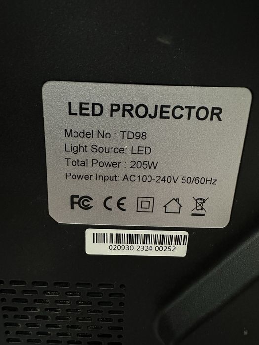 Proektor TD98 thundeal 4k