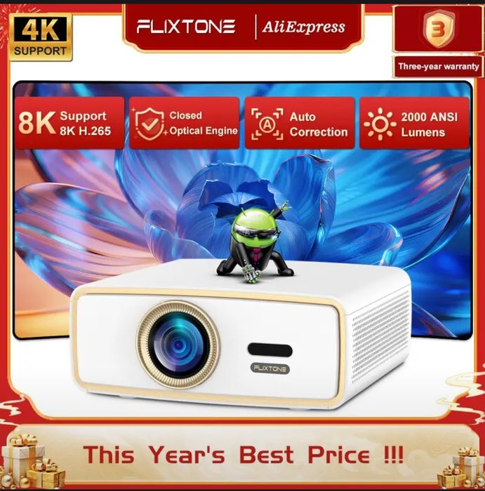 Проектор Flixtone E900 mini