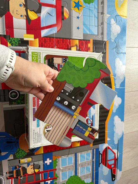 3 Puzzle gigantic copii 3+ ani