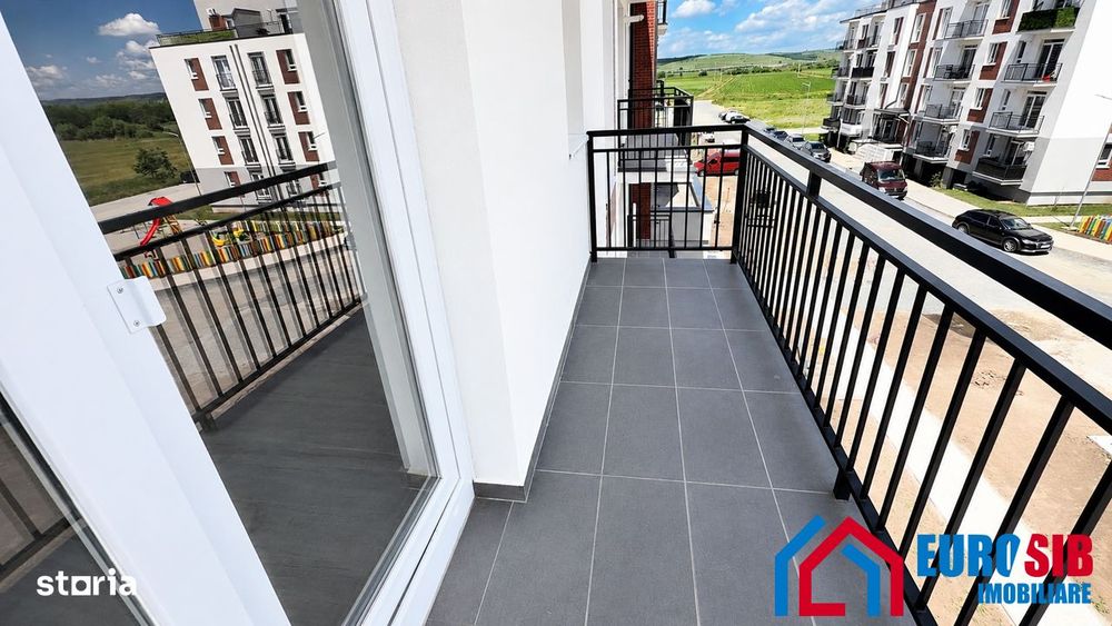 Apartament 3 camere cu 2 băi Intabulat si finisat Sibiu
