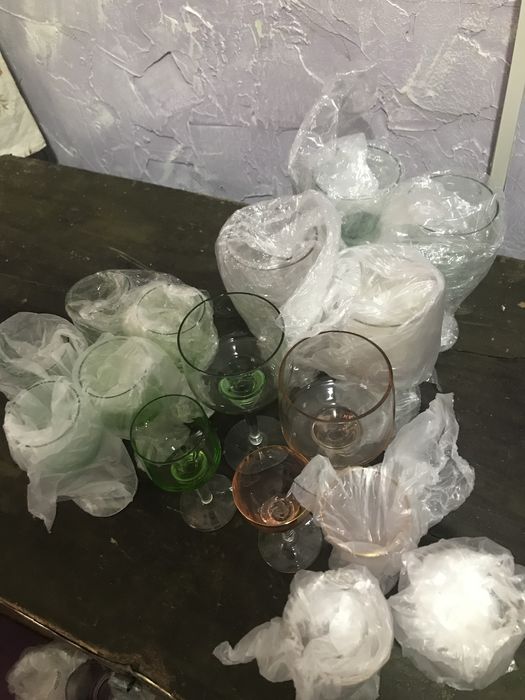 Хрусталь сервантное хранение