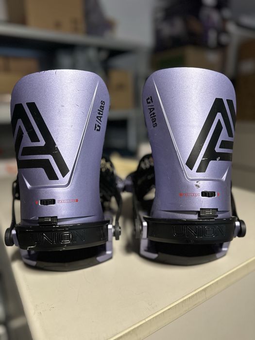 Legaturi Snowboard Union Atlas Metallic Purple M