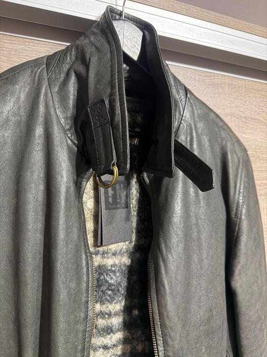 Geacă din piele naturală Freaky Nation, Mărimea L