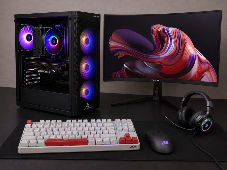 Игровой ПК + монитор + периферия | RTX 2080 Ti | 180 Hz