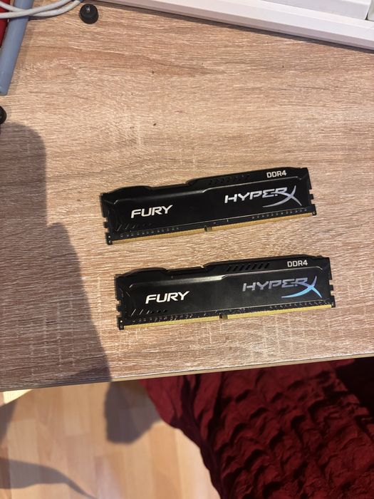 ram hyperx fury 2x4gb ddr4