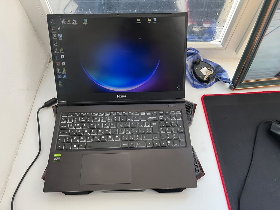Ноутбук Haier gtx 1650ti