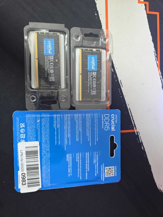 Kit 64GB DDR5 SODIMM Crucial 4800-5600MHz