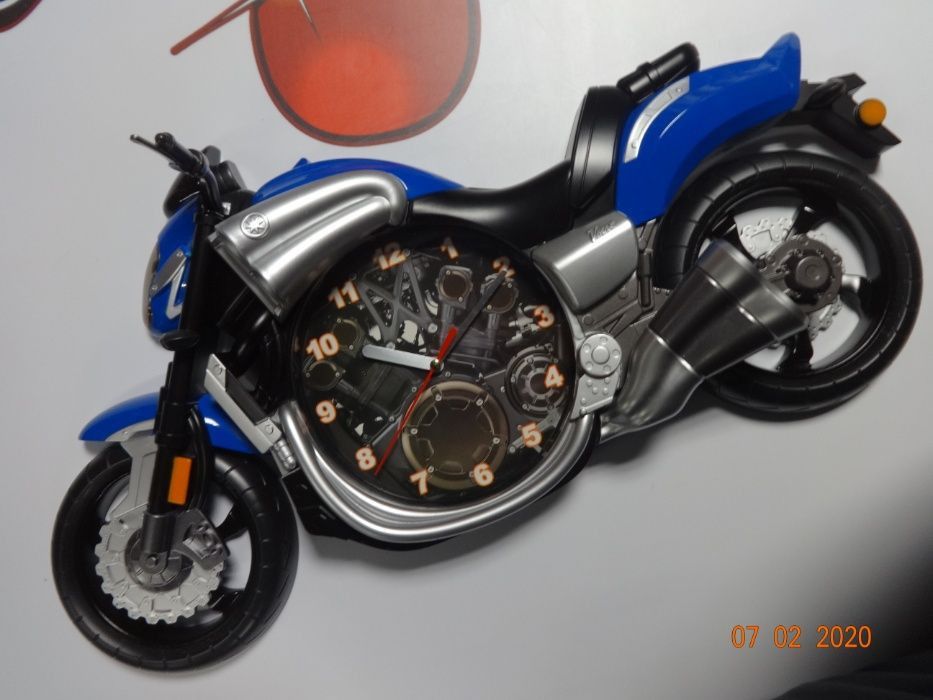 Часовник мотор мото сувенир стенен чопър мото