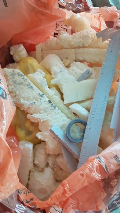 обрезки пены утеплитель