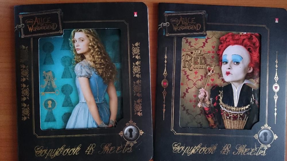 Тетради "Алиса в стране чудес"