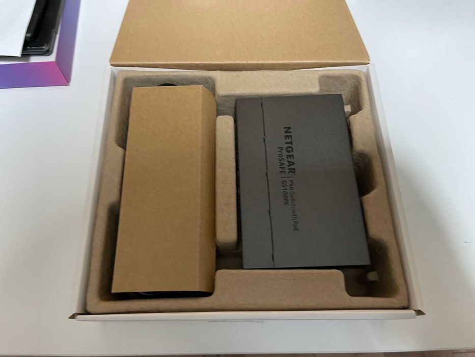 SWITCH NETGEAR 8 Ports Model: GS108 PE  Ethernet Smart Managed