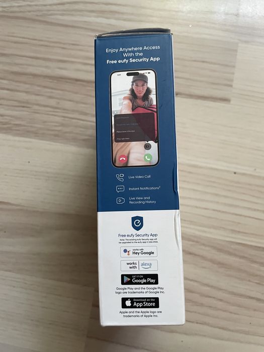 Interfon Sonerie Video EUFY Video Doorbell C31 2K Live Video Call