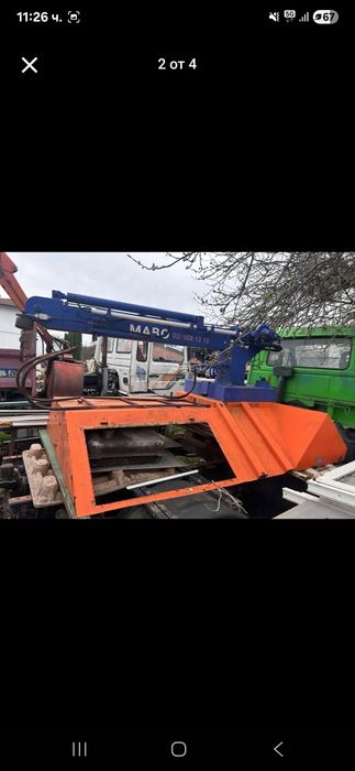 Кран за почистване на септични ями