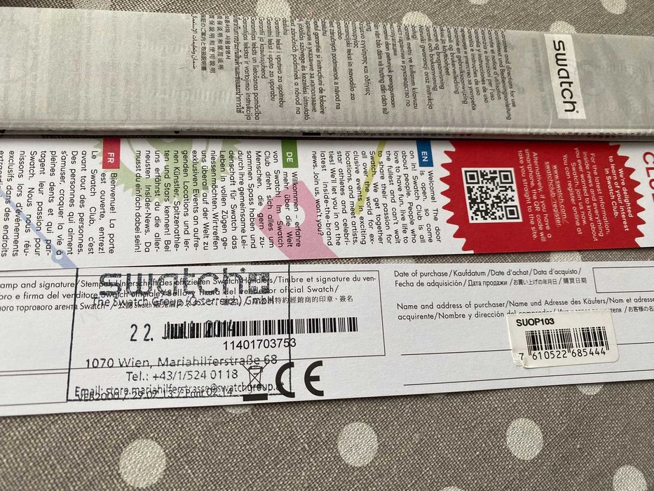 Часовници Swatch Dip и Swatch Originals Fun In Blue