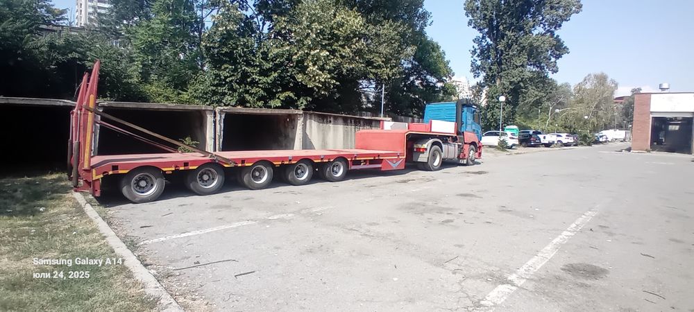 Тежковозно ремарке - 55 т