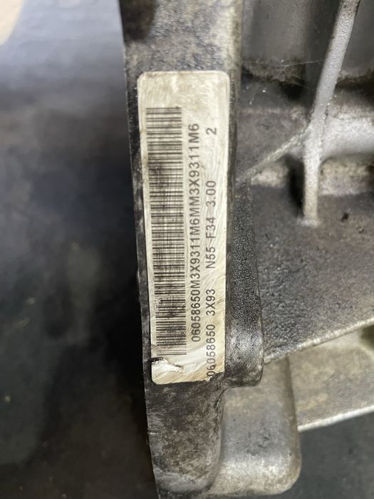 Блок двигател BMW Н55 (blok bmw n55b30a)