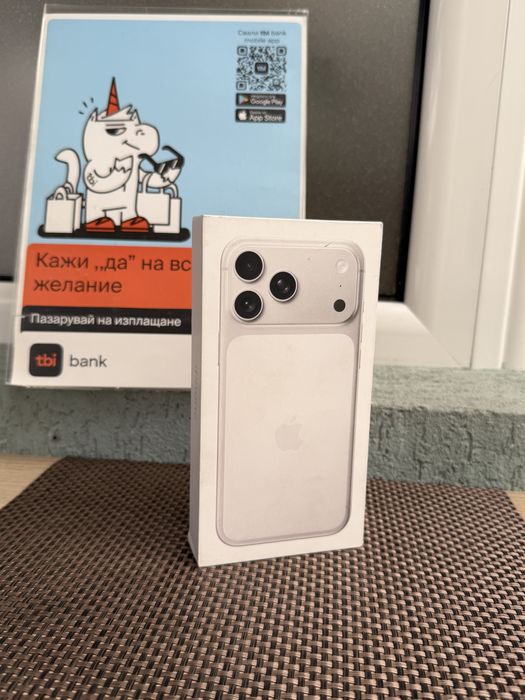 НОВ!USA 1Tb *ЛИЗИНГ* iPhone 17 Pro Max Silver / ГАРАНЦИЯ