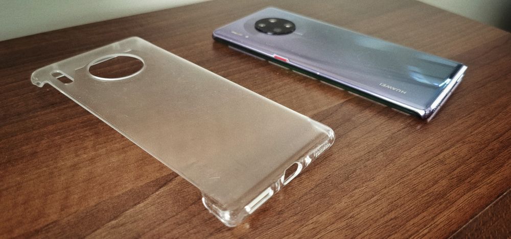 Husă de protecție transparentă, rigidă pentru Huawei Mate 30 Pro