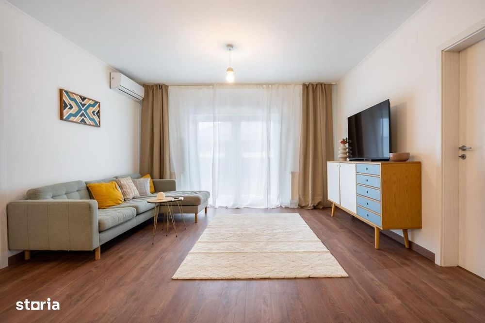 Casa moderna de inchiriat in Sabareni | 94 mp | Mobilata & utilata com