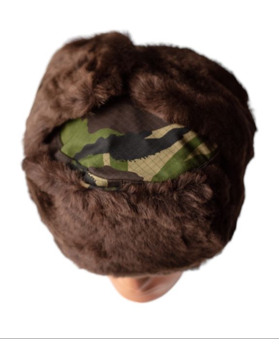 Căciulă blană, perioada sovietică, de camuflaj