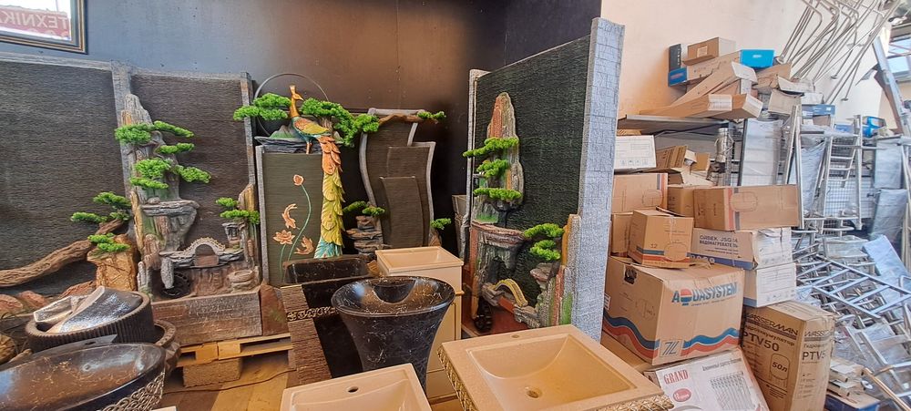 Водопады фонтаны пруды бассейны речки водный объект строительство