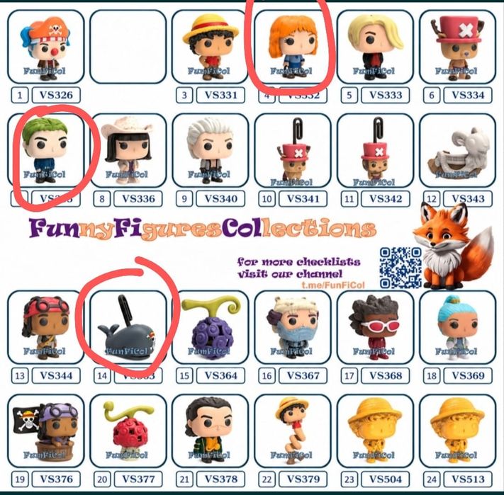 Обмен one piece kinder