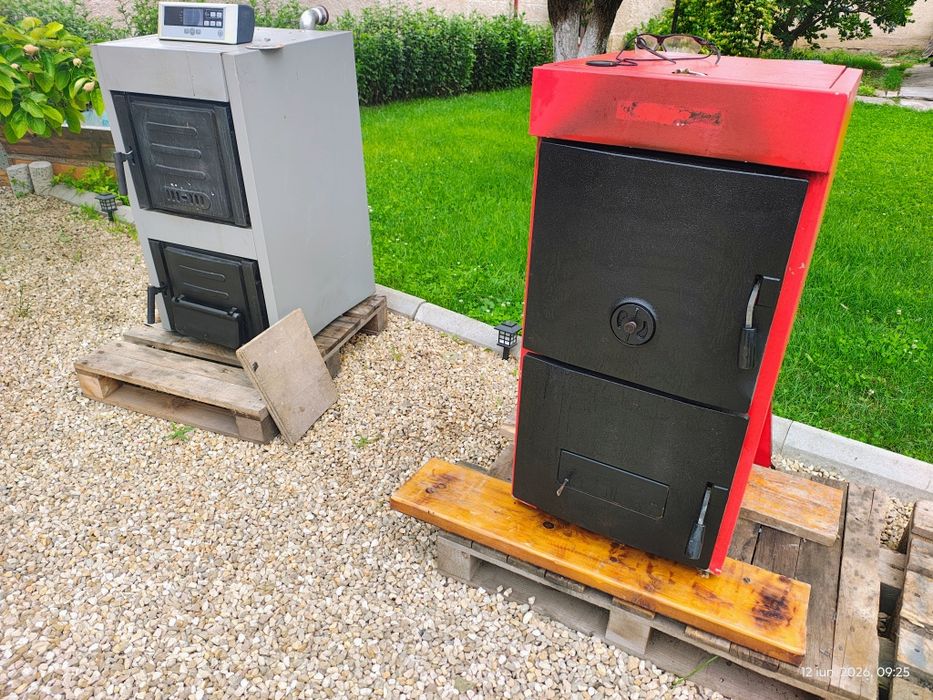Centrale fontă 18-45 kw lemn cocs petrolier