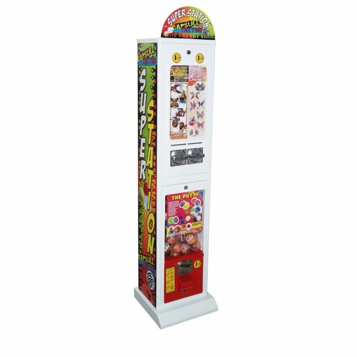 Вендинг машина за капсули и татоировки