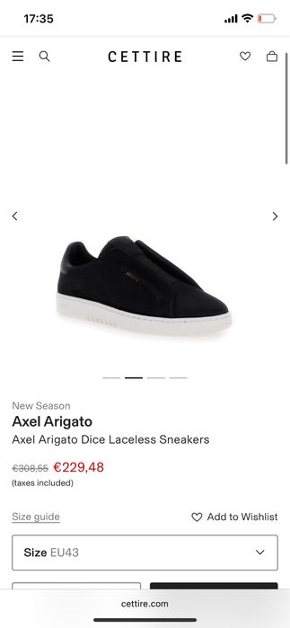 Axel Arigato Laceless Sneakers super oferta