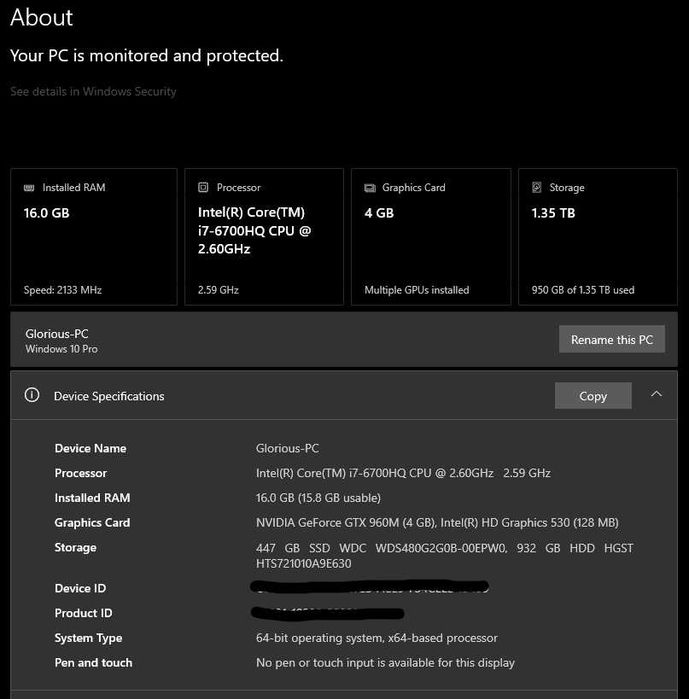 Laptop Gaming Asus ROG GL752VW