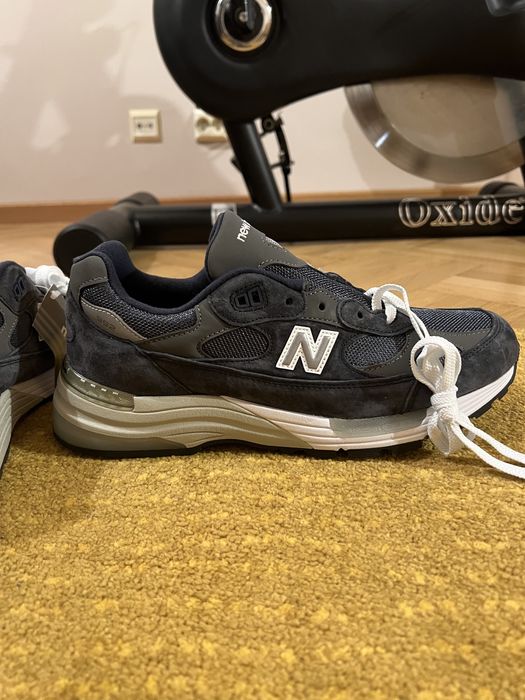 New Balance 992 Made in USA Navy Blue / Gri - Mărimea 43-43.5