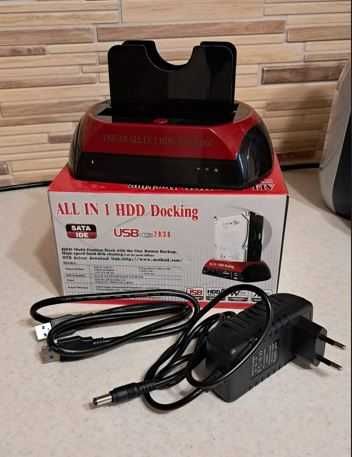 Docking Station HDD/SSD Universal All-in-One 875U3 – USB 3.0, SATA, IDE