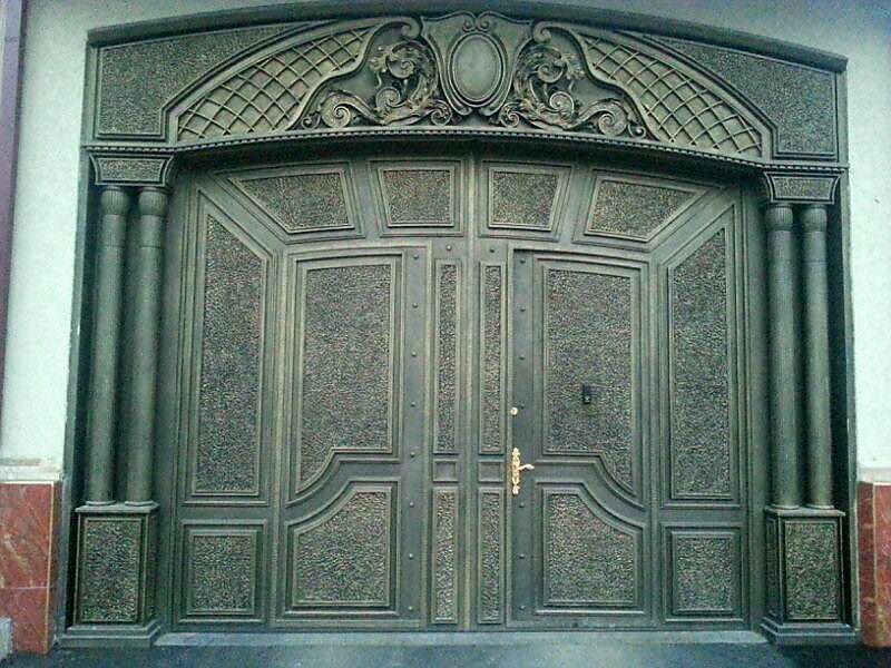 Ворота ограждения навесы решетки двери молярка металлических изделий