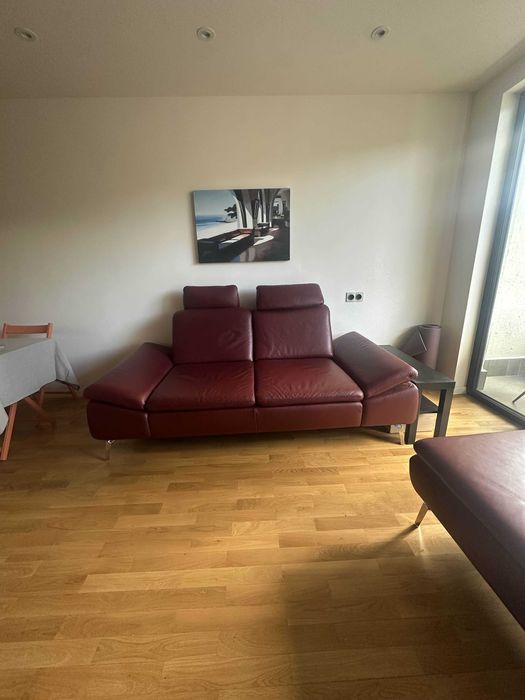 Кожено канапе (като ново)